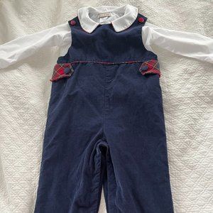 Christmas 2T Longall jumper Marco & Lizzy boy corduroy